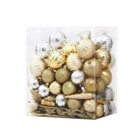 125pcs Christmas Tree Decorations Set Baubles OrnamentsÂ Party