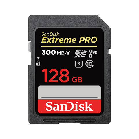 128Gb Extreme Pro Sdhc And Sdxc Uhs-Ii Card