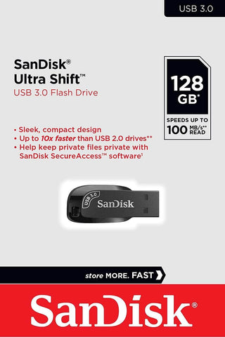 128Gb Ultra Shift  Usb 3.0 Flash Drive Sdcz410-128G-G46