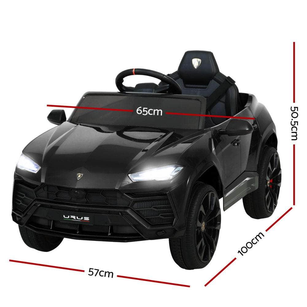 12V Electric Kids Ride On Toy Car-black