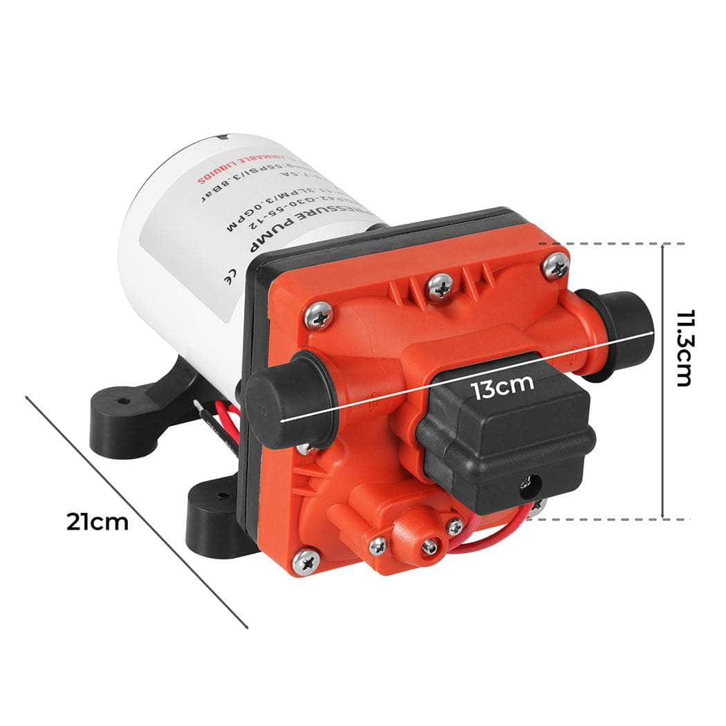 12V Water Pump High Pressure Fast Self-priming