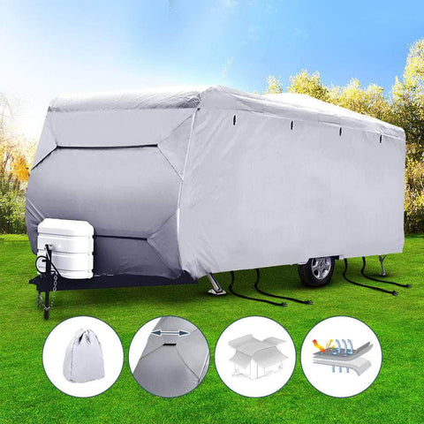 14-16Ft Caravan Cover 4 Layer Uv Water Resistant