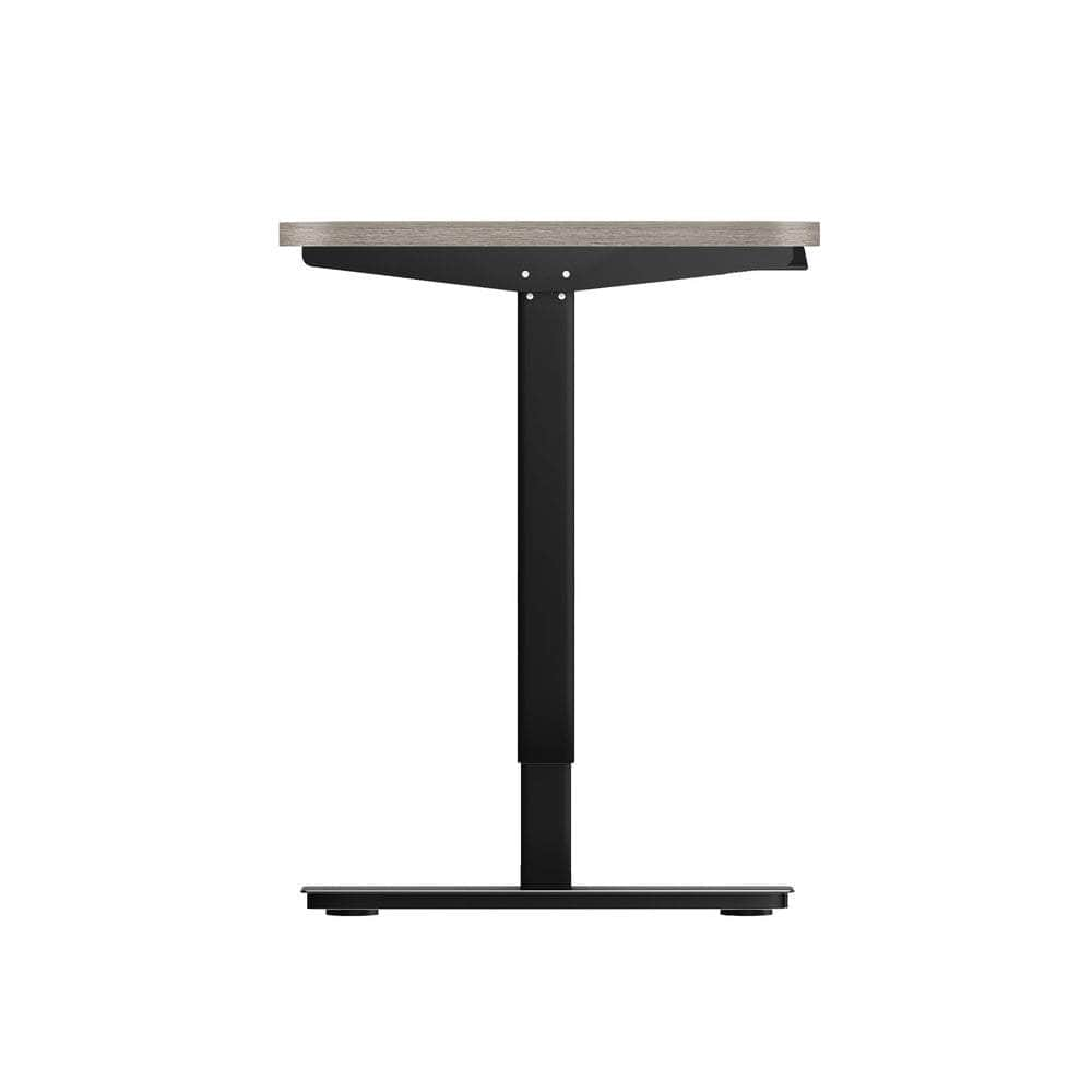 140CM Electric Standing Desk Adjustable Black&Grey-Oak