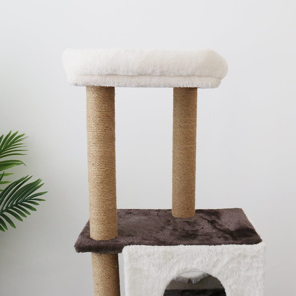 141cm Dual Cat Scratching Tree: The Ultimate Play Zone