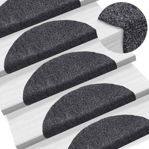 15 pcs Self-adhesive Stair ats Needle Punch (Dark Grey)