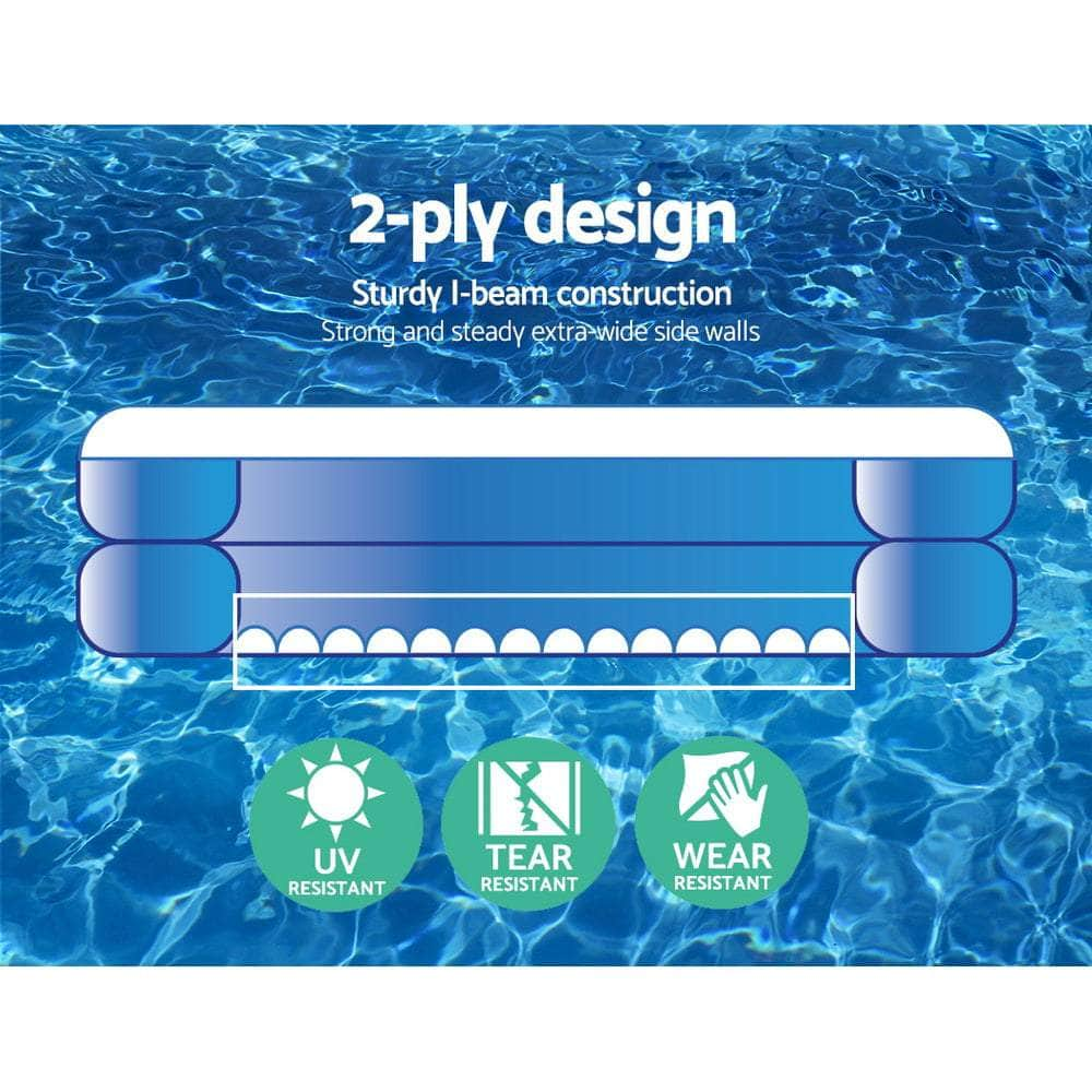 152X38Cm Round Inflatable Above Ground Swimming Pool 477L