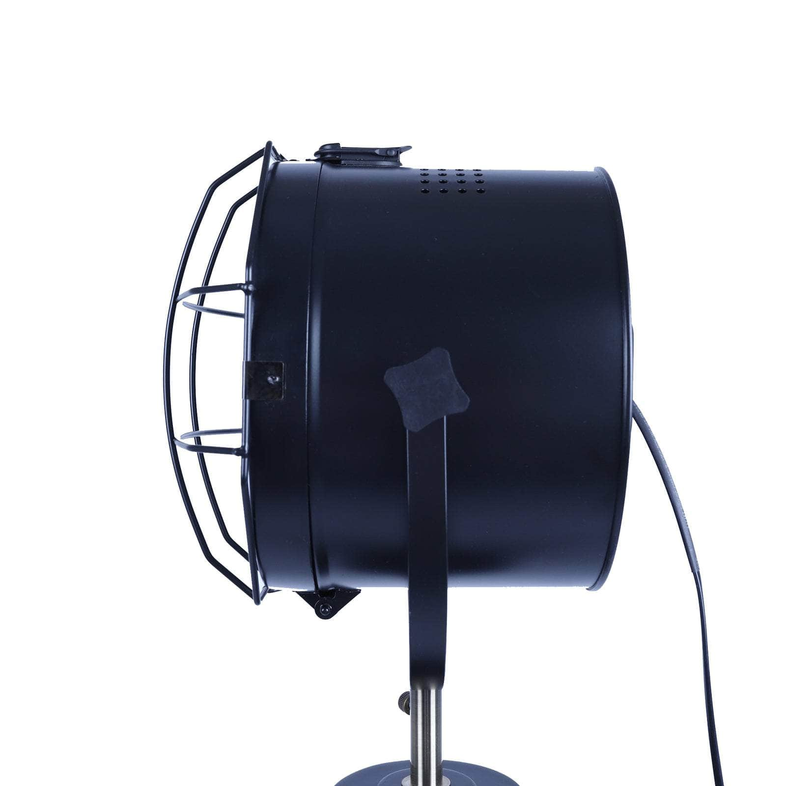 158Cm Nautical Tripod Floor Lamp - Matte Black