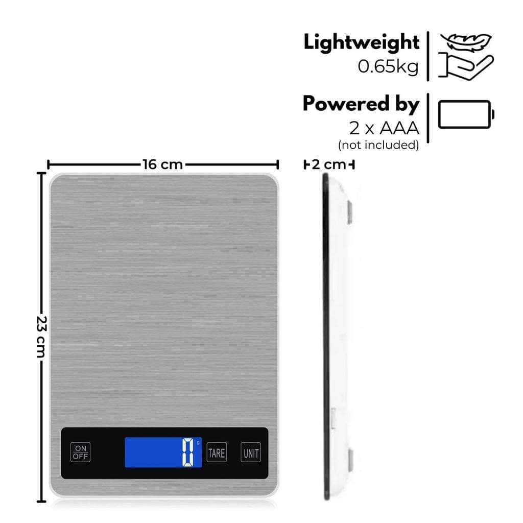 15kg Capacity Electronic Digital LCD Kitchen Weighing Scale