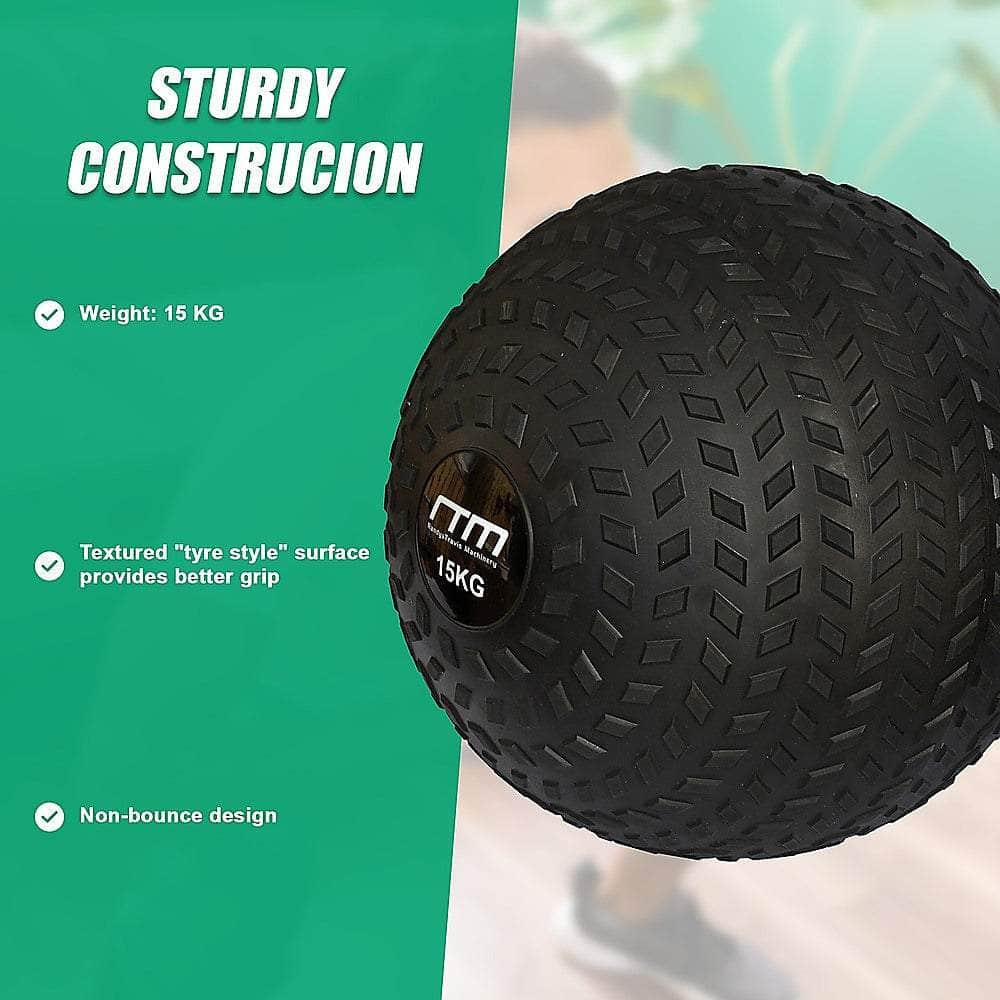 15Kg Tyre Thread Slam Ball Dead Ball Medicine Ball For Gym Fitness