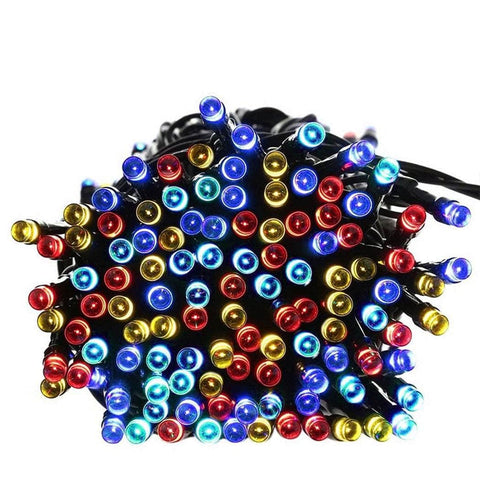 15M 100Led String Solar Powered Fairy Lights Christmas Multi Colour