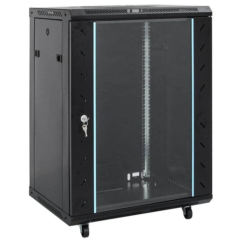 15U Network Cabinet 19" IP20 Black