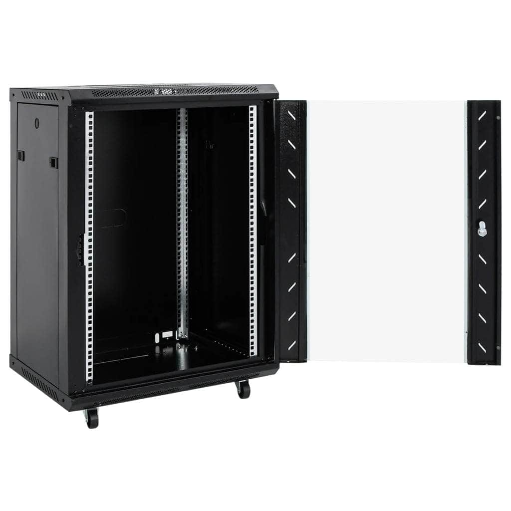 15U Network Cabinet 19" IP20 Black