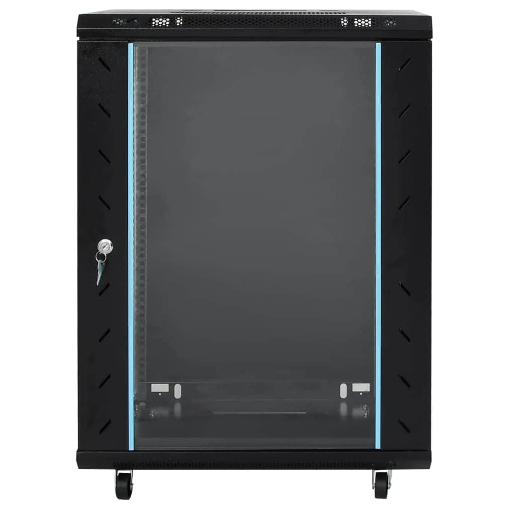 15U Network Cabinet 19" IP20 Black