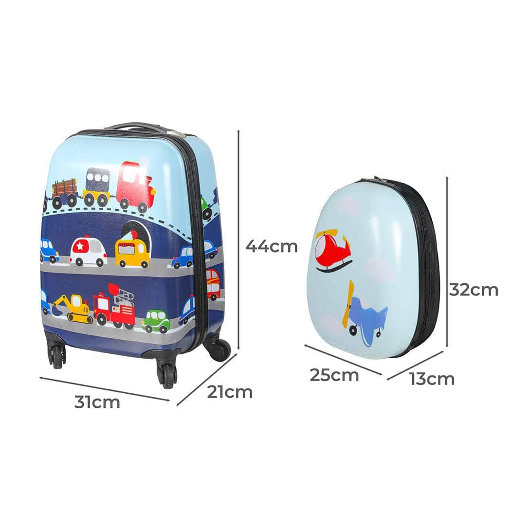 16''13'' 2PCS Kids Luggage Set Travel