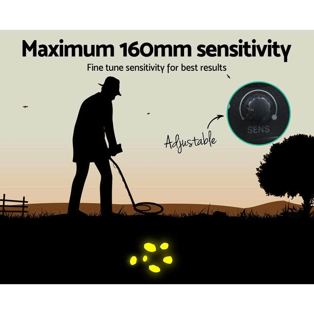 160Mm Deep Waterproof Treasure Hunter Metal Detector