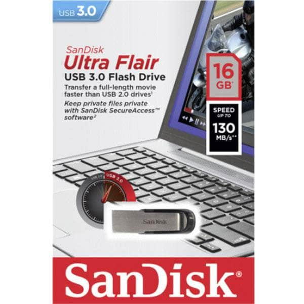 16Gb Cz73 Ultra Flair Usb 3.0 Flash Drive Upto 150Mb/S