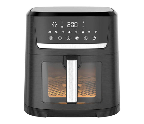 1700 Watts 10L Digital Air Fryer with Viewing Window Large Capacity