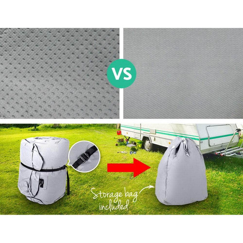 18-20Ft Caravan Cover 4 Layer Uv Water Resistant