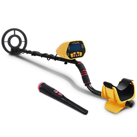 180Mm Deep Waterproof Pinpointer Metal Detector Yellow