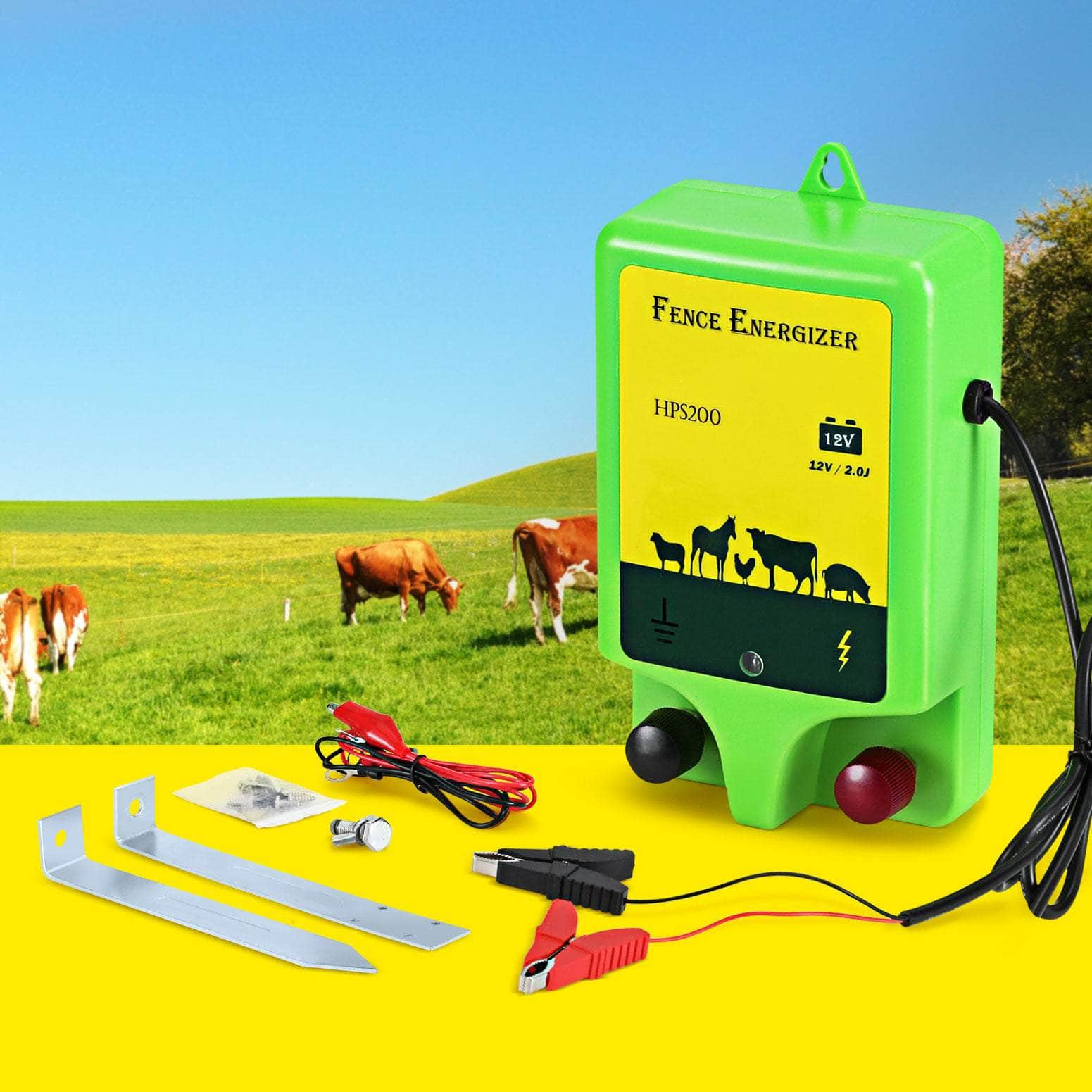 18Km Electric Fence Energiser 1.56J