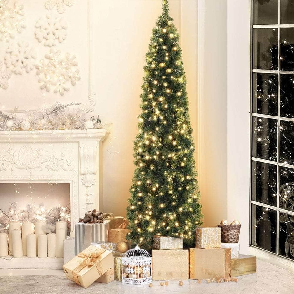 2.1m Corner Christmas Tree - 430 Tips Decoration