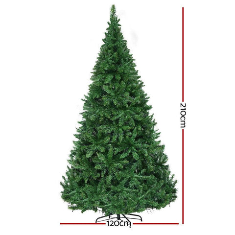 2.1m LED Christmas Tree - 1134 Lights Decoration