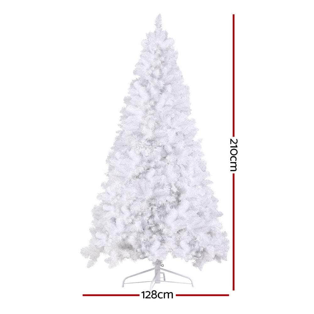 2.1m RGB Remote LED Christmas Tree - 1310 Tips