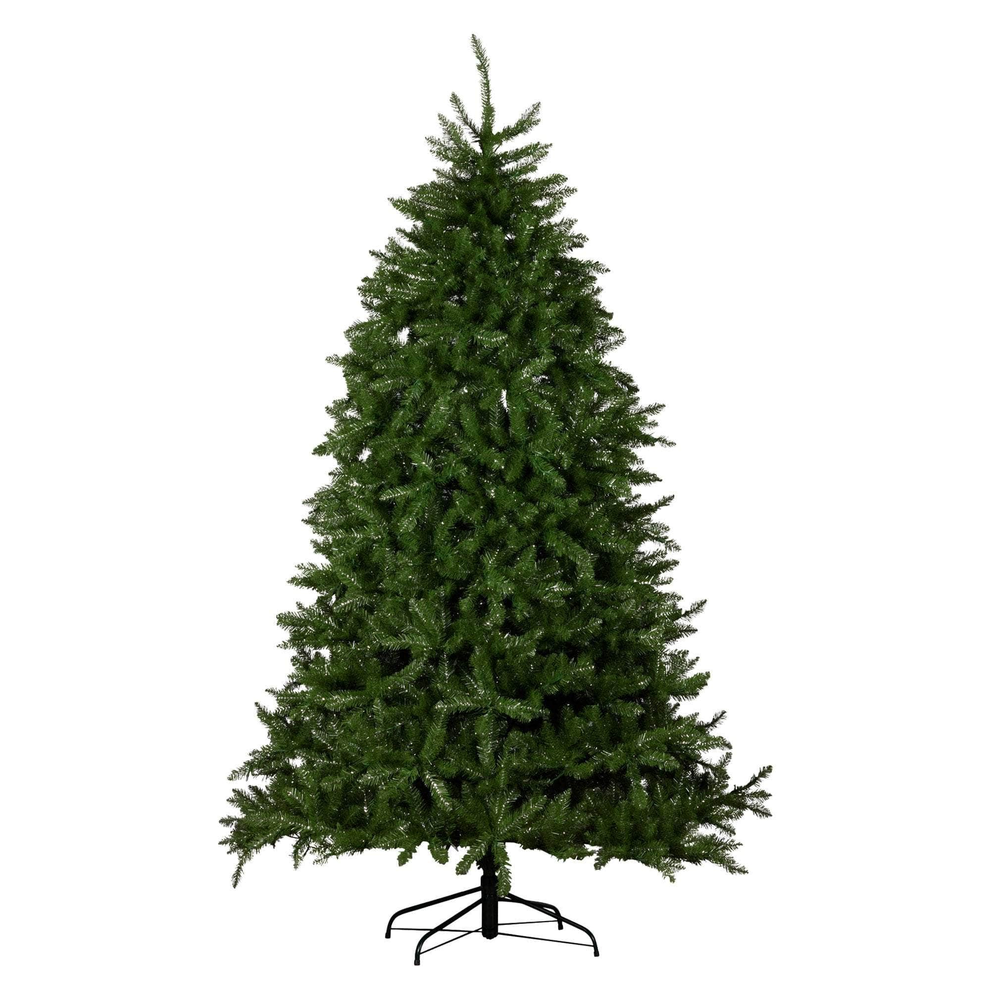 2.3m Dunhill Shimmer Fir Pre-Lit Christmas Tree