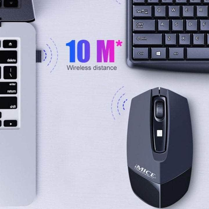 2.4Ghz Ergonomic Wireless Keyboard and Mouse for Office Bliss