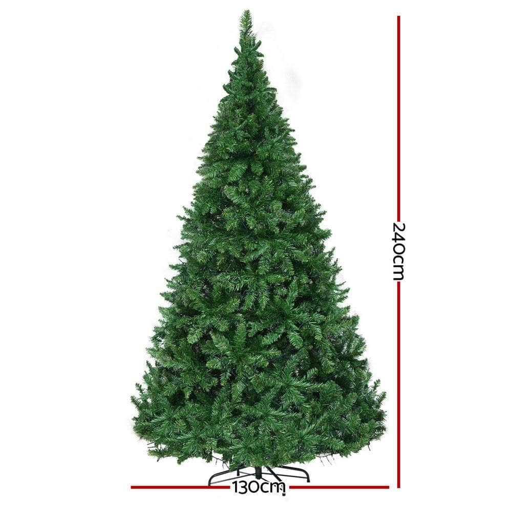 2.4m LED Christmas Tree - 1488 Lights Decoration