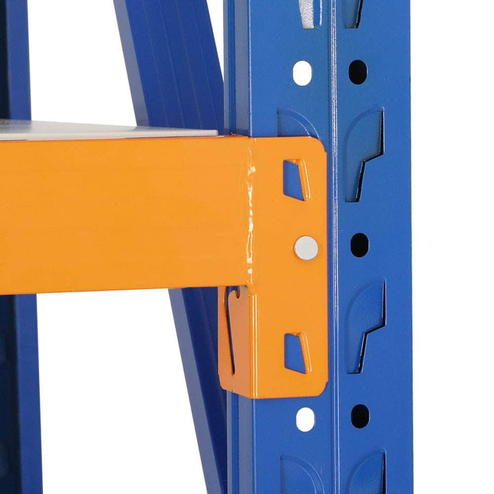 2.4Mx2M Garage Shelving Warehouse Rack Pallet Racking Storage Shelf Blue