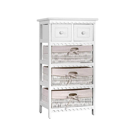 2 Chest Of Drawers With 3 Baskets - Eliot