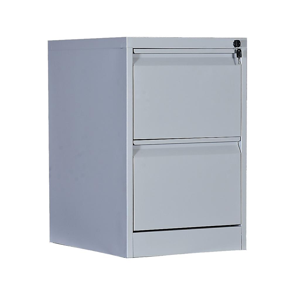 2-Drawer Shelf Office Gym Filing Storage Locker Cabinet