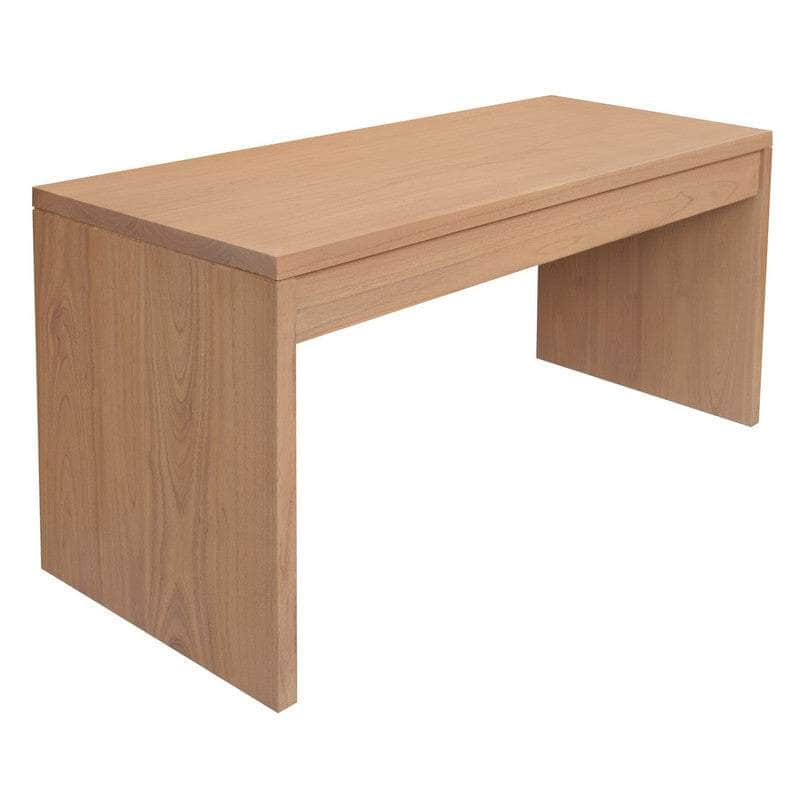 2 Drawer Writing Desk Natural Elegant and Functional Workspace