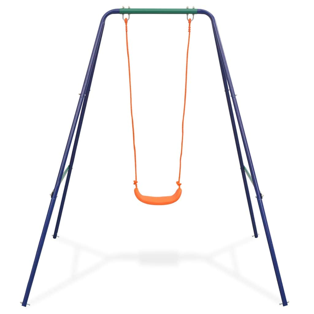 2-in-1 Single Swing and Toddler Swing Orange