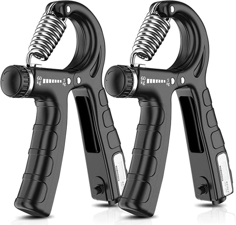 2 Pack Adjustable Hand Grip Strengthener For Hand Grip Strength