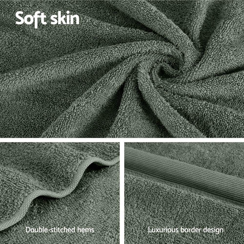 2 Pack Bath Sheets Set Cotton Extra Large Towel