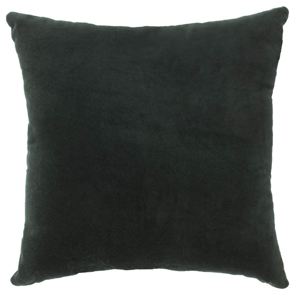 2 pcs Cushions Cotton Velvet Green