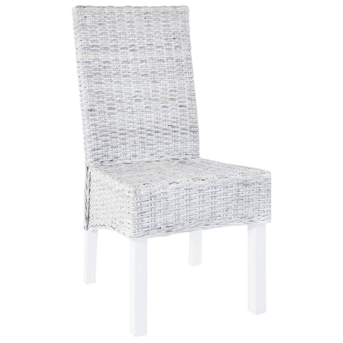 2 pcs Dining Chairs Grey