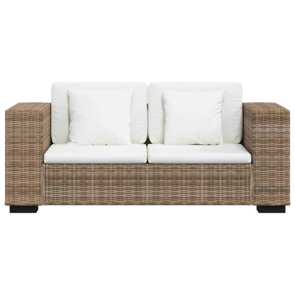 2-Seater and 3-Seater Sofa Set Real Rattan