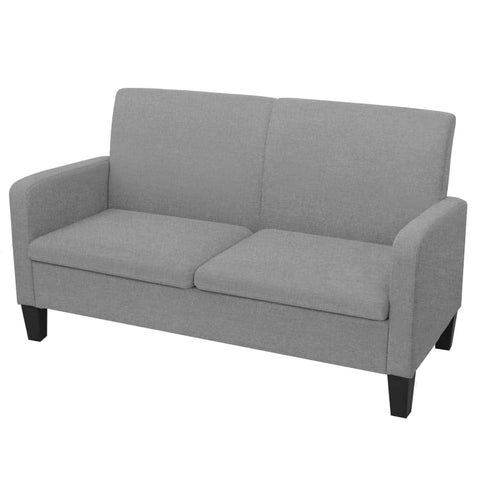 2-Seater Sofa Light Grey