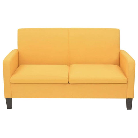 2-Seater Sofa Yellow