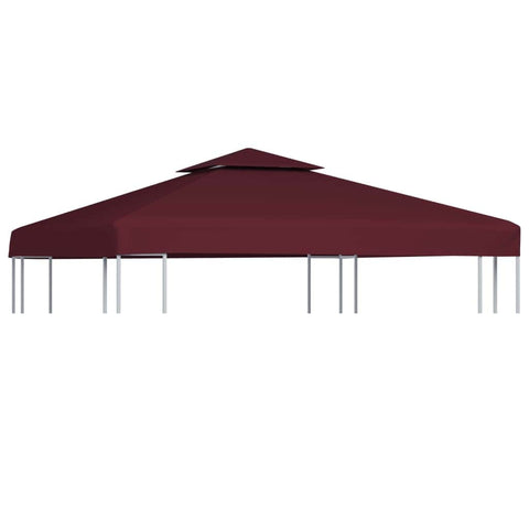 2-Tier Gazebo Top Cover Bordeaux