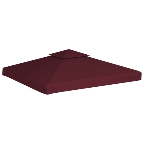 2-Tier Gazebo Top Cover Bordeaux