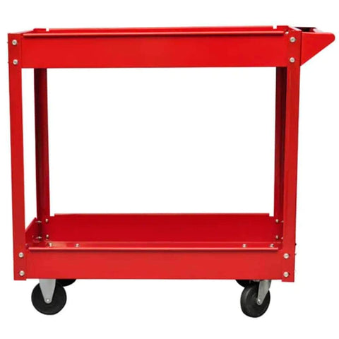 2 X Workshop Tool Trolley  100kg 2 Shelves