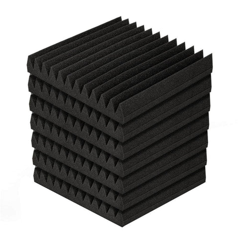 20 Acoustic Foam Panels - 30x30x5cm Sound Absorption Wedges