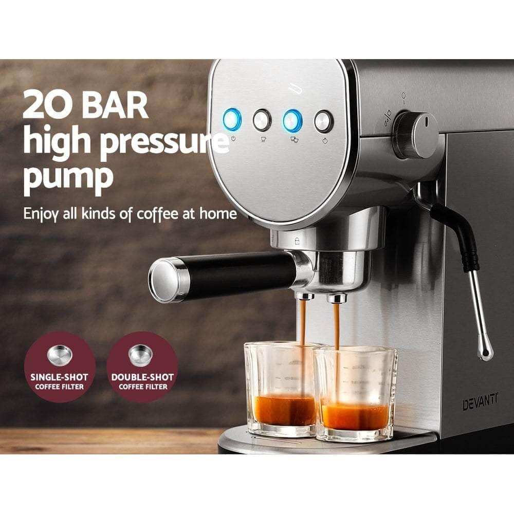 20 Bar Coffee Machine Espresso Cafe Maker