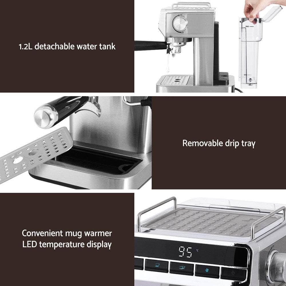 20 Bar Coffee Machine Espresso Cafe Maker