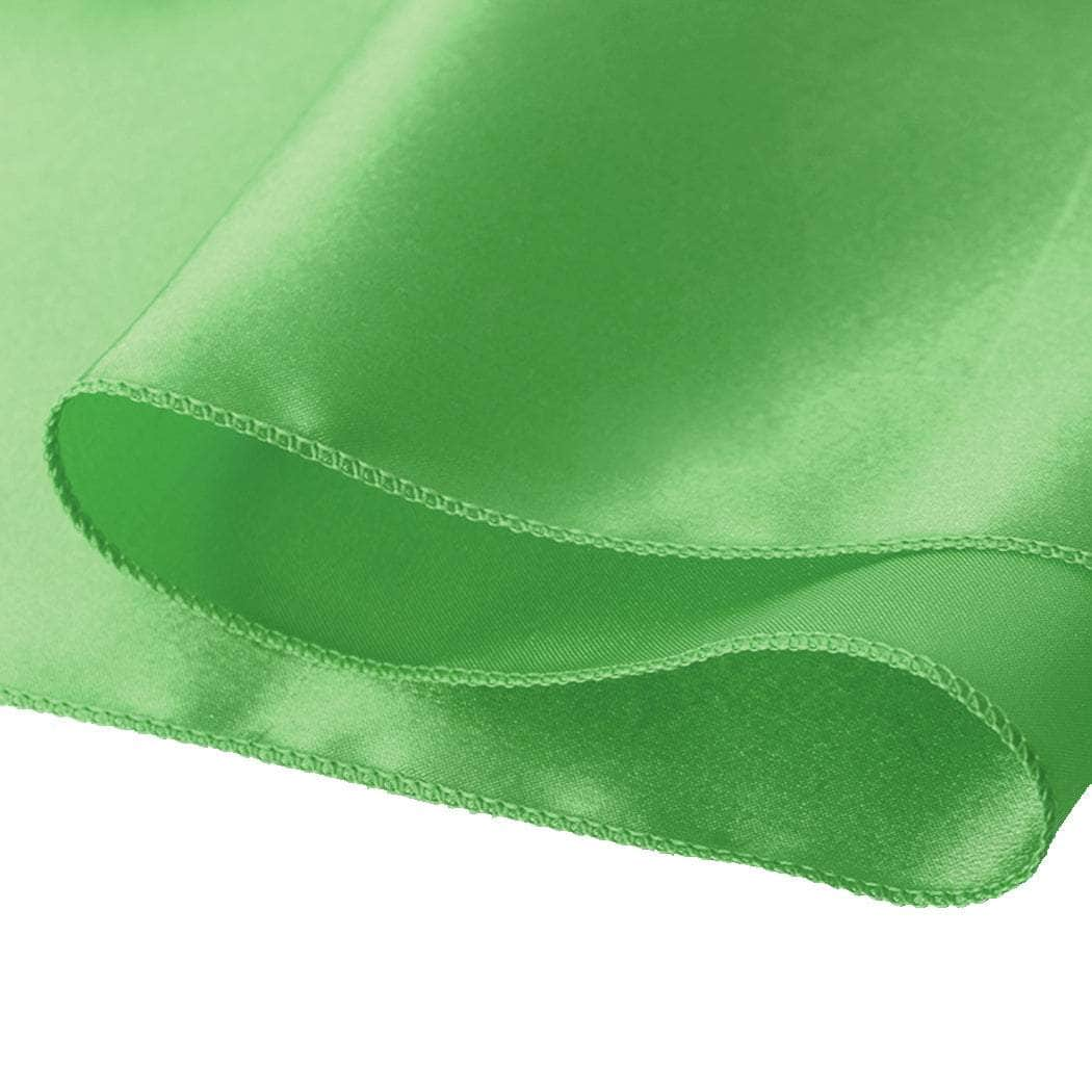 20 Green Fabric Chair Sashes Covers Grass Green