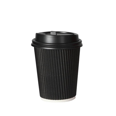 200 Pcs Disposable Coffee Paper Cups Triple Wall